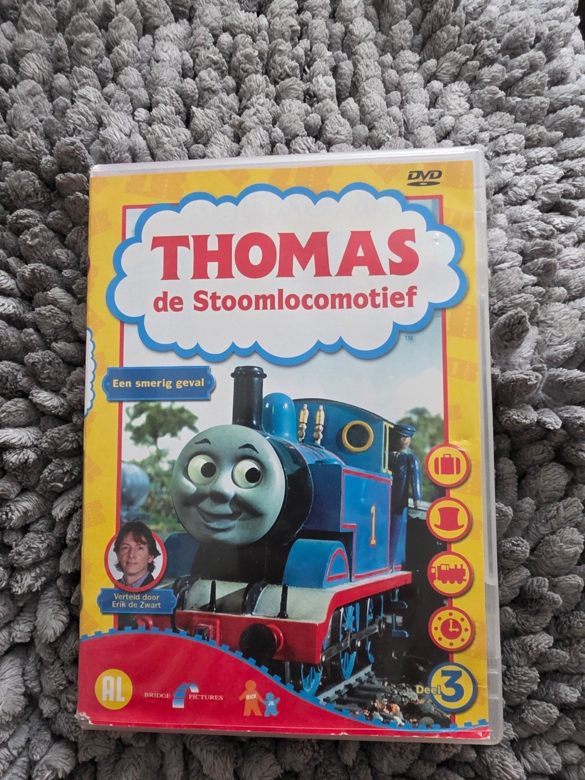 Thomas de Stoomlocomotief DVD - Deel 3, Gebruikt, Alle leeftijden, Tv-serie, Familie