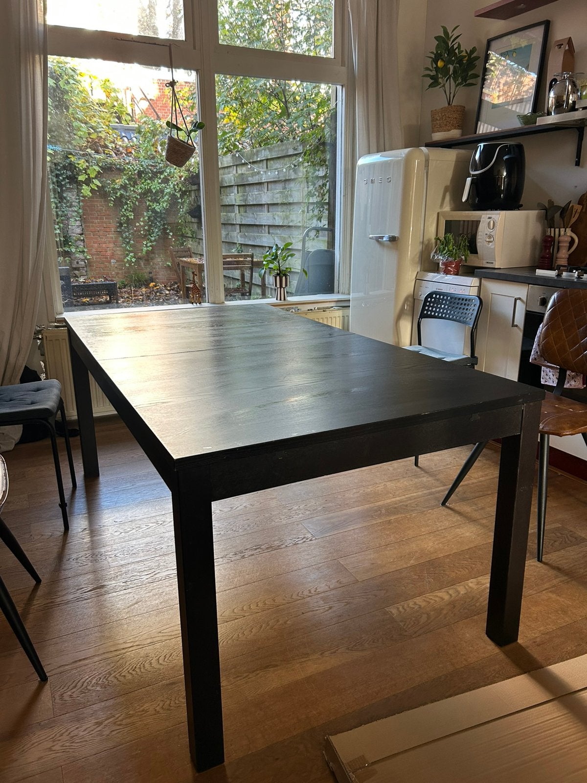 GRATIS Ikea eettafel, Ophalen, 50 tot 100 cm, Zo goed als nieuw, Vijf personen of meer