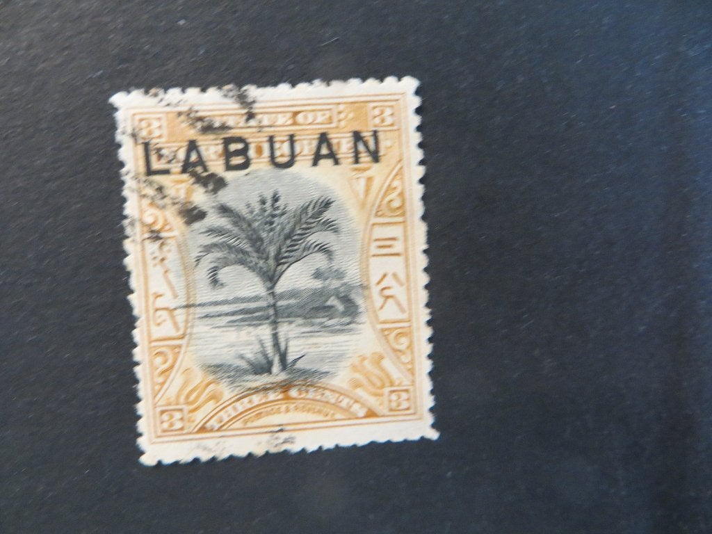 A05389: Labuan  3 c, Ophalen of Verzenden, Oost-Azië