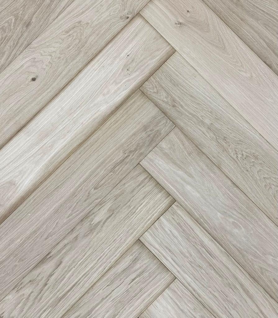 Restant partijen eiken visgraat vloeren v.a. €15,00, 50 tot 150 cm, Nieuw, 10 m² of meer, 10 tot 30 cm