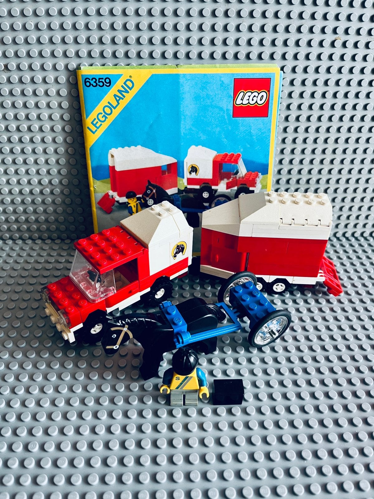 LEGO Classic Town 6359 Paardentrailer, Gebruikt, Lego, Ophalen of Verzenden, LEGO