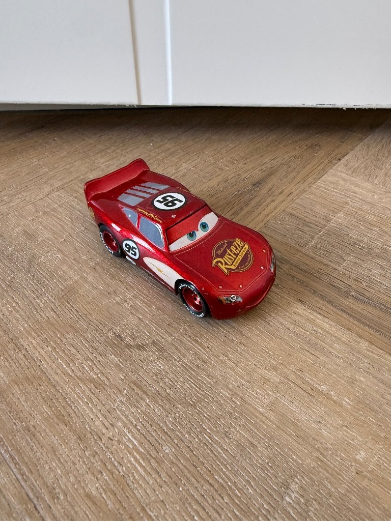 Heel goed Disney Pixar pullback Lightning McQueen 1:55 auto, Kinderen en Baby's, Speelgoed | Speelgoedvoertuigen, Ophalen of Verzenden