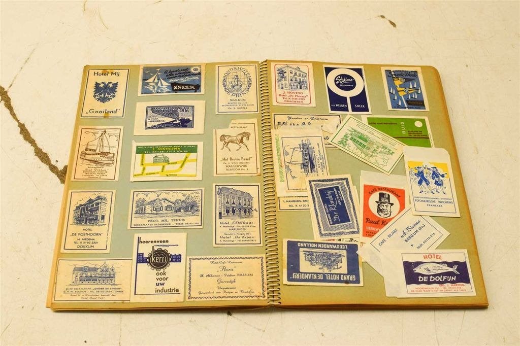 Plakboek Met papieren suikerzakjes 46888, Ophalen of Verzenden