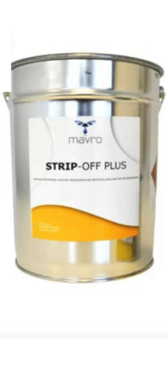 Mavro Strip-Off Plus 10L verfafbijt nieuw volle emmer, Ophalen of Verzenden, Zo goed als nieuw, Wit