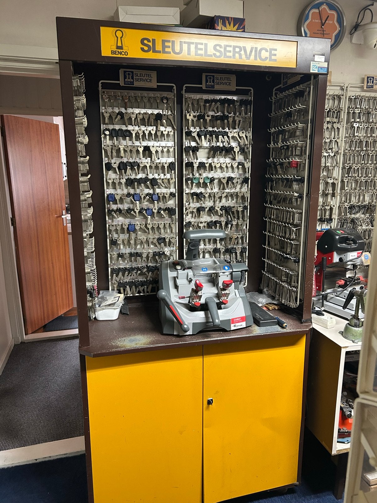 Complete Sleutelservice Machine met Uitgebreide Sleutelcolle, Doe-het-zelf en Verbouw, Ophalen, Gebruikt