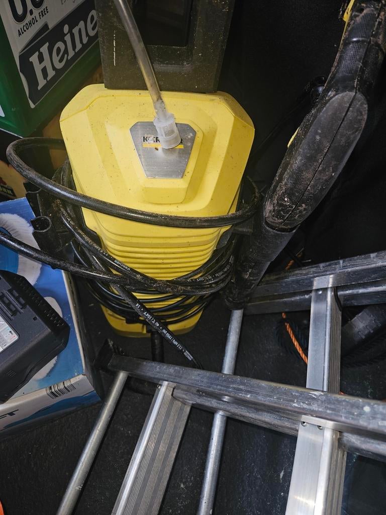Karcher hogedruk reiniger, Tuin en Terras, Met autostop en -start, Karcher terras reiniger, Ophalen of Verzenden, Zo goed als nieuw