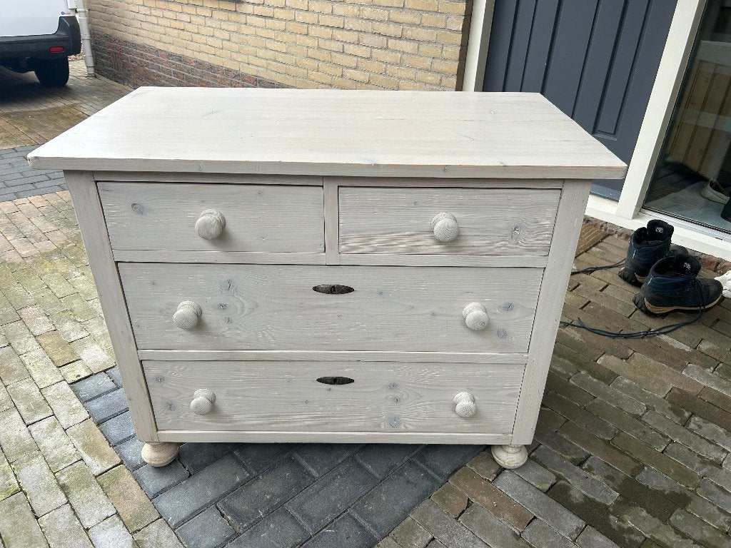 Prachtige Ladenkast, Ophalen, 50 tot 100 cm, Zo goed als nieuw, 3 of 4 laden