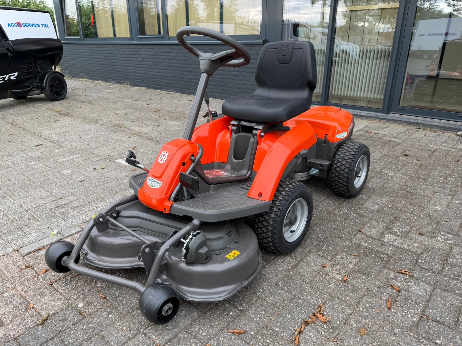 Husqvarna Rider R 112iC, Tuin en Terras, Zitmaaiers, Ophalen, Nieuw, Mulchfunctie, Minder dan 90 cm