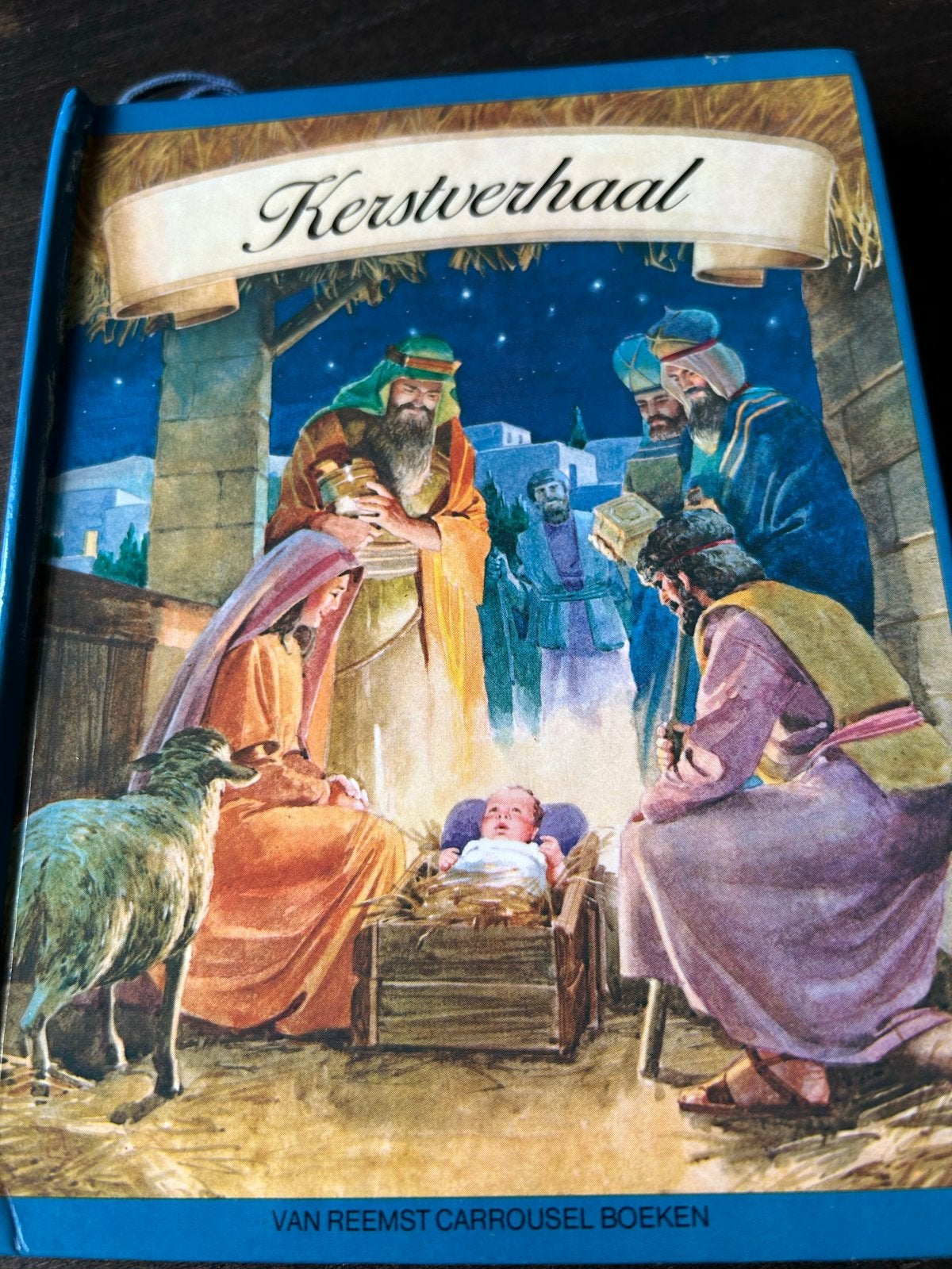Kerstverhaal Carrousel Boek - Pop-up Boek uit 1980, Boeken, Ophalen of Verzenden, Zo goed als nieuw, Sprookjes