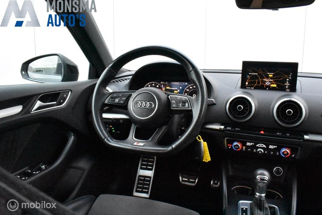 Audi A3 Sportback 2.0 TFSI quattro S-Line Pano Virtual Leder, Auto's, Audi, Automaat, 730 kg, Euro 6, 1984 cc
