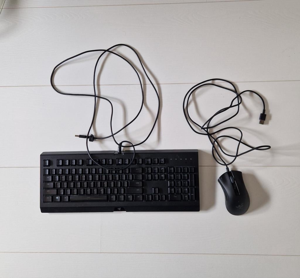 Razer toetsenbord en muis, Gebruikt, Ophalen of Verzenden, Razer, Qwerty