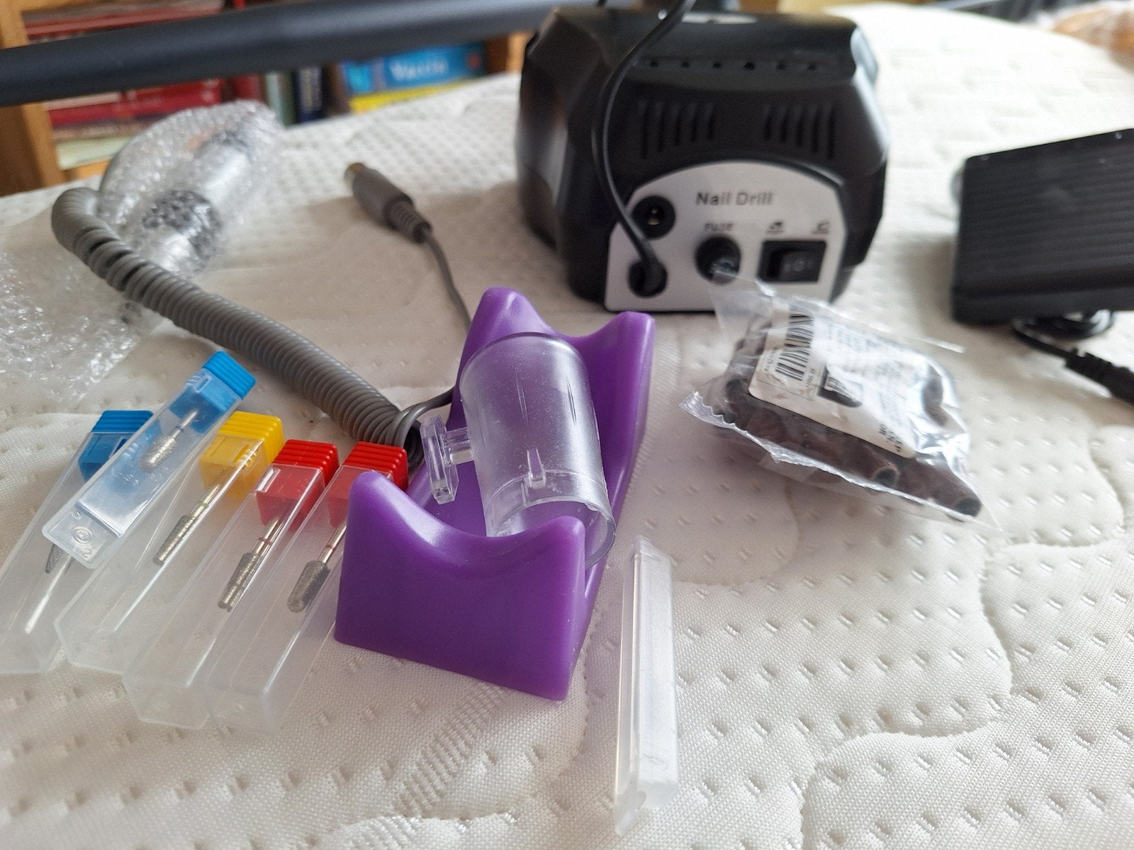 Naera Professionele Elektrische Nagelfrees - Zwart, Ophalen