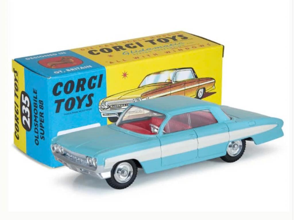 Oldsmobile Super 88 Corgi NEW schaal 1/49 ref. 235, Hobby en Vrije tijd, Modelauto's | 1:43, Verzenden, Nieuw, Auto, Corgi
