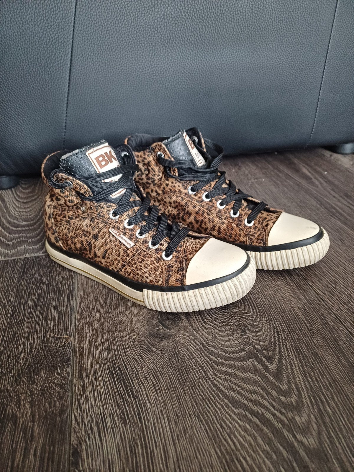 British Knights sneakers met luipaardprint, maat 38, Bruin, Ophalen of Verzenden, Sneakers of Gympen, BK