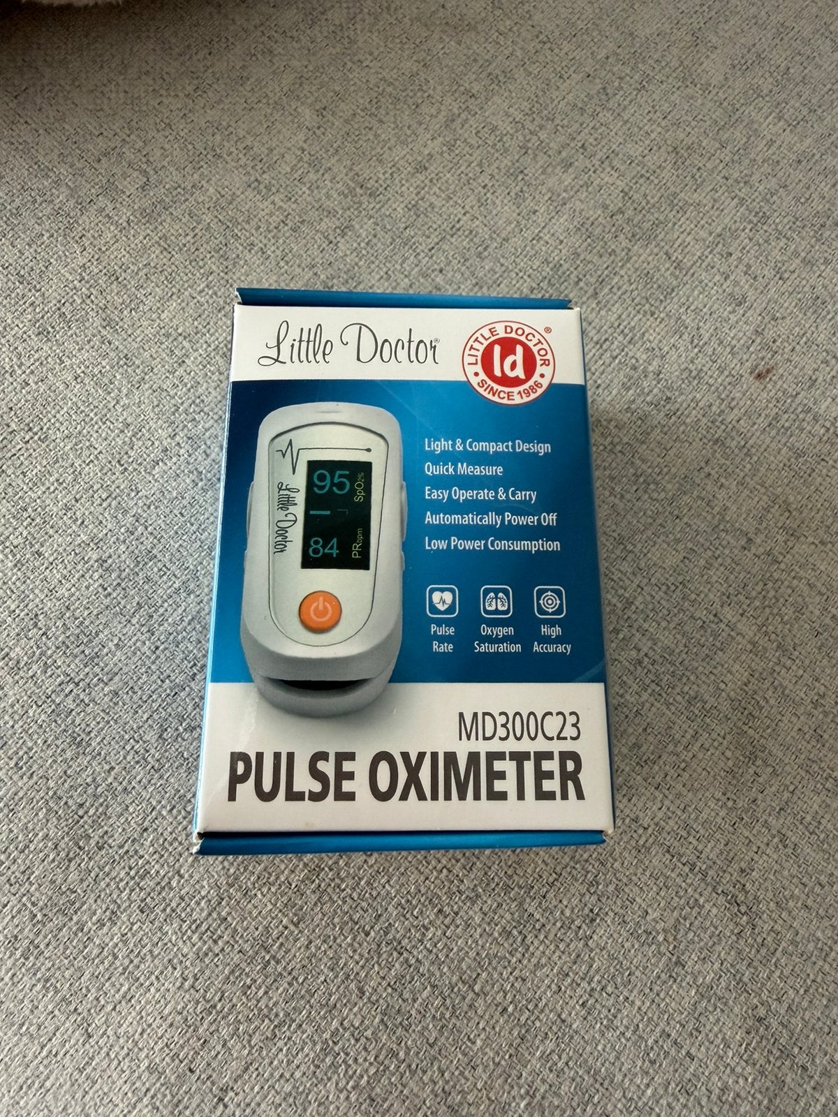 Pulse oximeter, Ophalen of Verzenden, Zo goed als nieuw, Overige typen