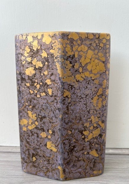 Rosenthal studio-linie vaas porselein Goldfeuer decor, Ophalen of Verzenden