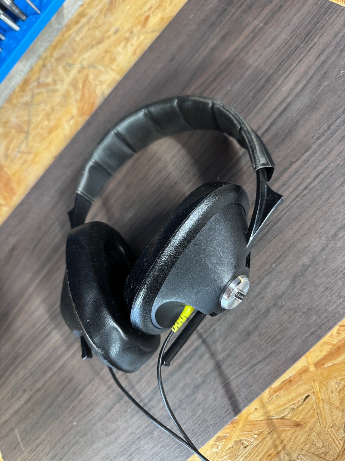 Vintage Sennheiser HD 224 stereo koptelefoon, Ophalen of Verzenden, Gebruikt, Zwart, Sennheiser