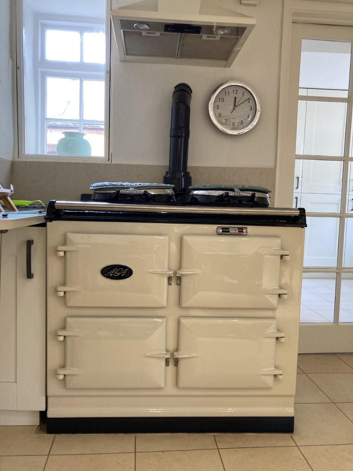 Aga 3 oven elektrisch fornuis, Witgoed en Apparatuur, Fornuizen, Ophalen of Verzenden, 60 cm of meer, Elektrisch