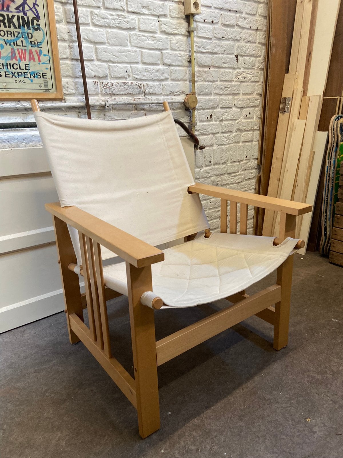 fauteuil, Ophalen of Verzenden, Zo goed als nieuw, Hout