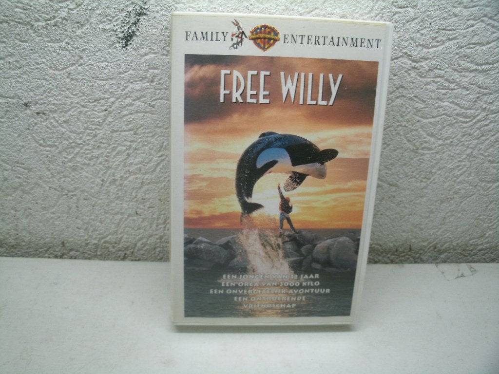 vhs 172a free willy ned ondert, Alle leeftijden, Ophalen of Verzenden, Gebruikt, Actie en Avontuur