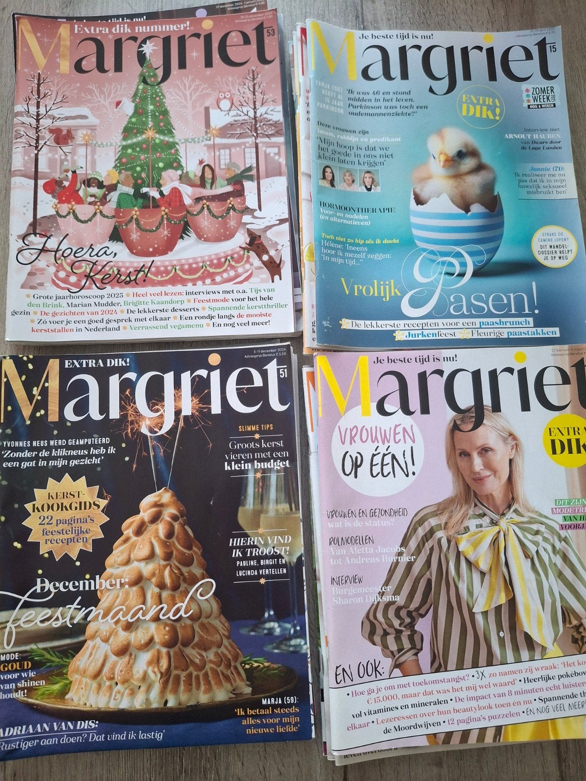 22 Margriet tijdschriften uit 2025, Ophalen, Zo goed als nieuw, Damesbladen