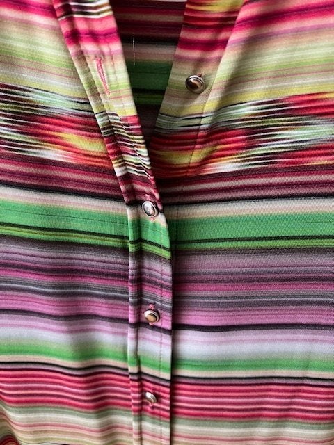 NIEUW Claudia Sträter doorknoopjurk multicolor 44, Maat 42/44 (L), Nieuw, Claudia Sträter, Onder de knie