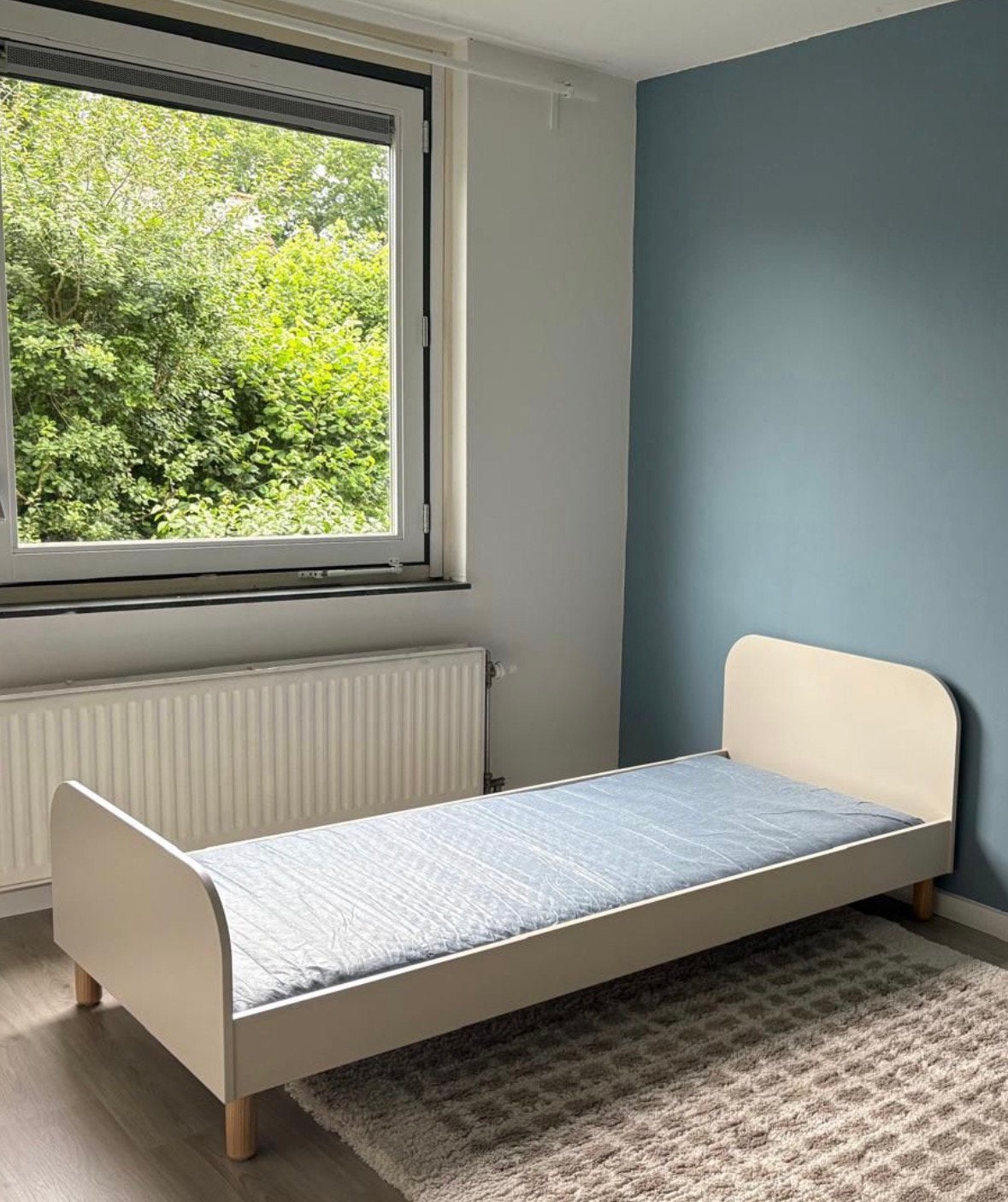 Kinderbed NOUS kids 90x200, Huis en Inrichting, Ophalen, 90 cm, Eenpersoons, Beige
