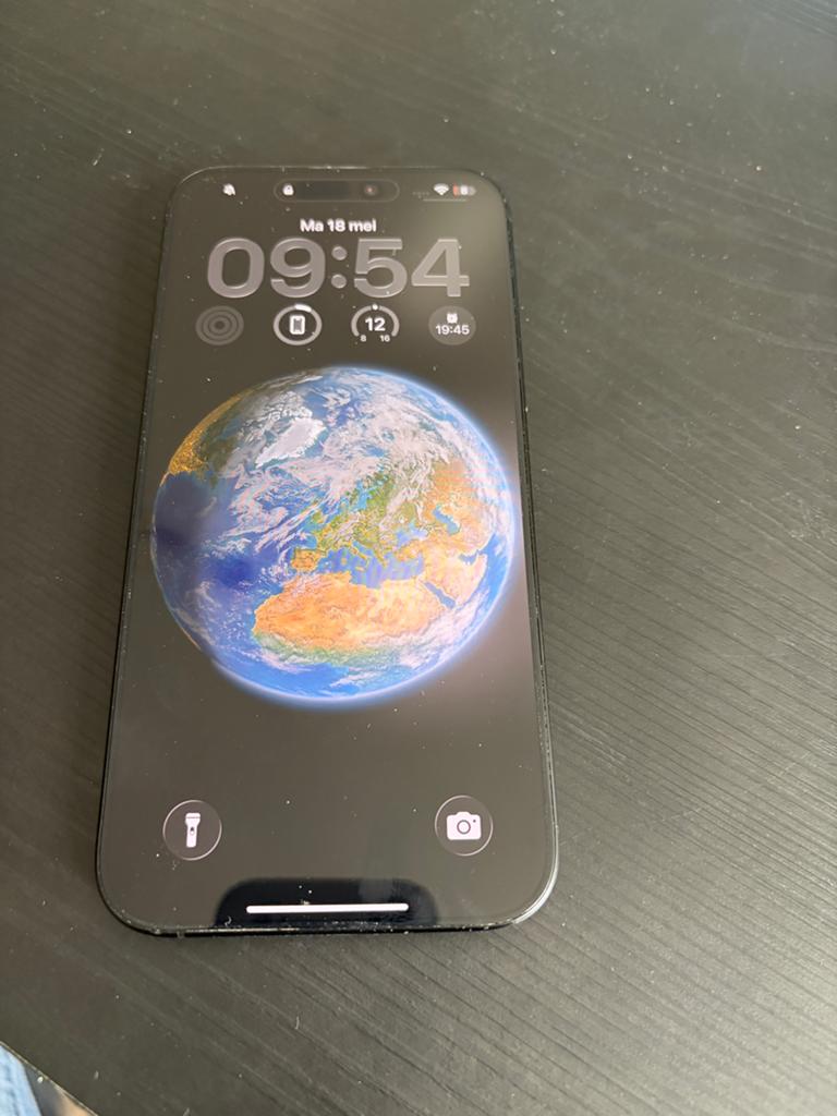 Iphone 16 Pro max 256 zwart titanium, Telecommunicatie, Ophalen, Nieuw, Zwart, 256 GB