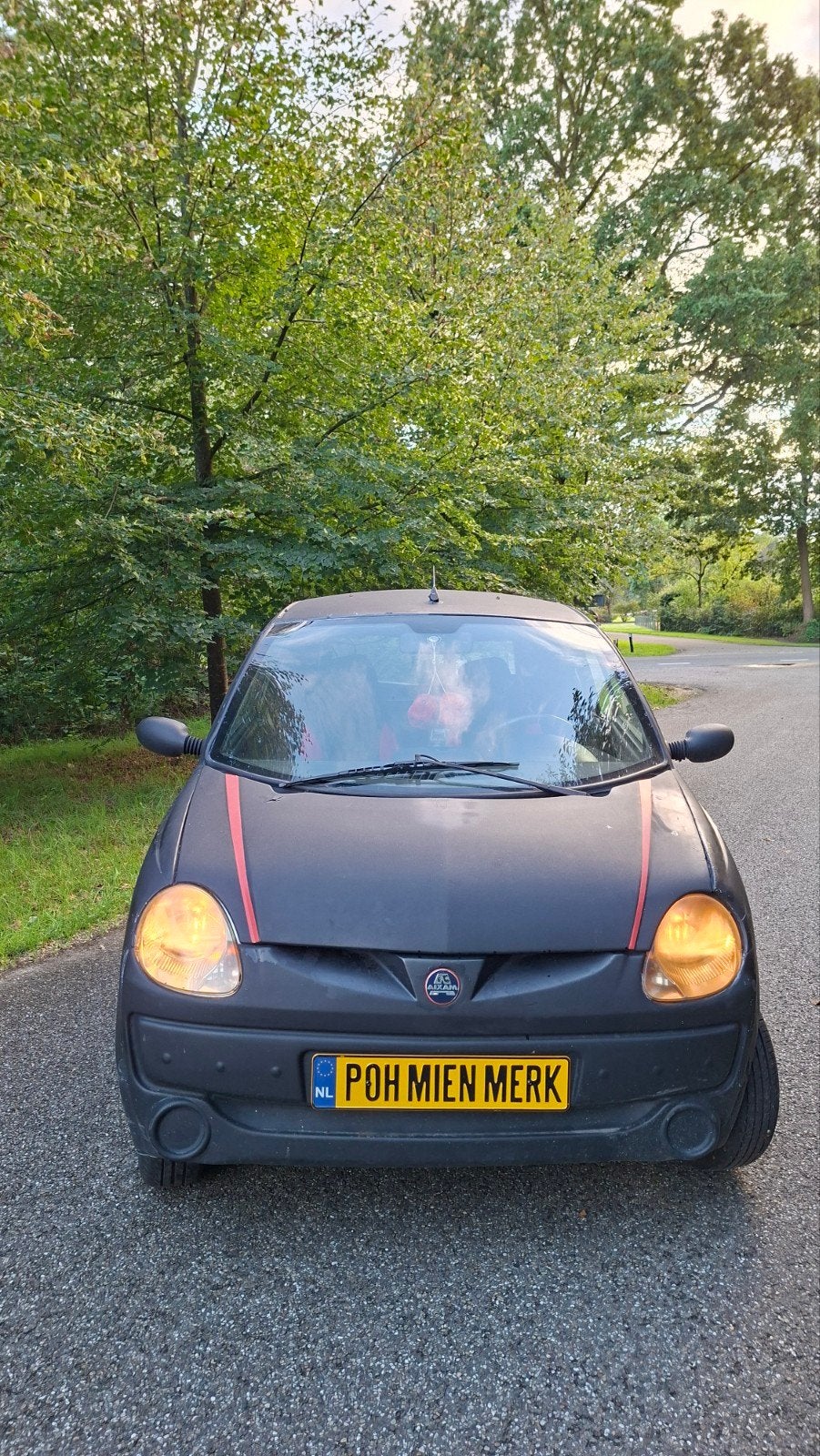Stoere Aixam 2005 – Zwart/Rood | Bluetooth | 85.000 km, Ophalen
