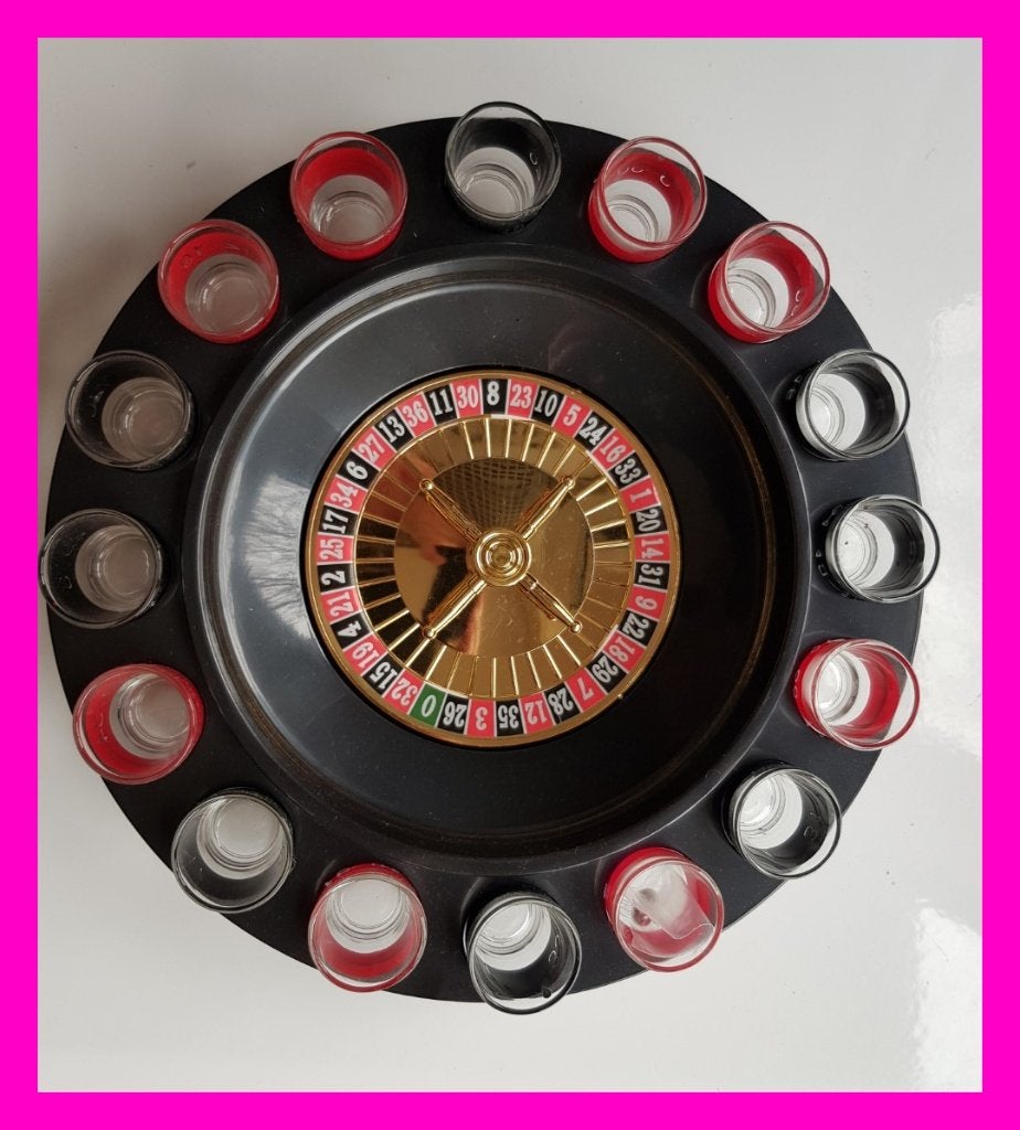 Drinking roulette set, Ophalen of Verzenden, Gebruikt