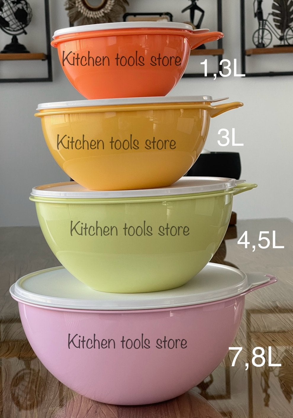 Tupperware mixkom deegkom superkom schudkom beslagkom set, Ophalen of Verzenden, Nieuw, Bak of Kom