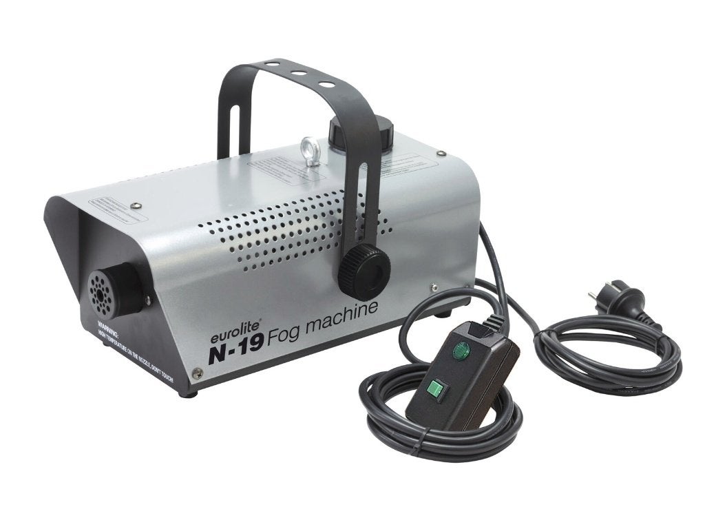 EUROLITE N-19 Rookmachine zilver, Geluidgestuurd, Nieuw, Ophalen of Verzenden, .