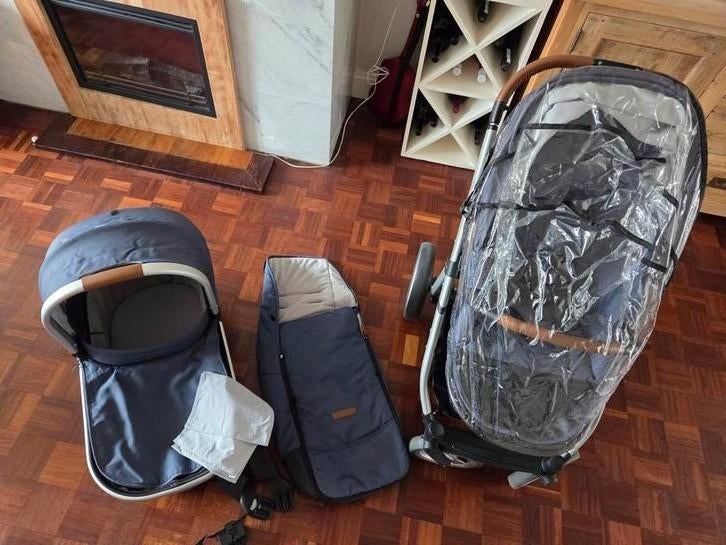 Mutsy Traveller kinderwagen combi wagen incl. accessoires, Kinderen en Baby's, Kinderwagens en Combinaties, Ophalen, Gebruikt