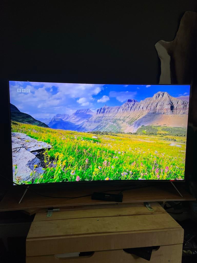 Samsung 4K UHD 55 inch Smart TV Curved Scherm, Audio, Tv en Foto, Televisies, Ophalen, 50 Hz, Samsung, 100 cm of meer