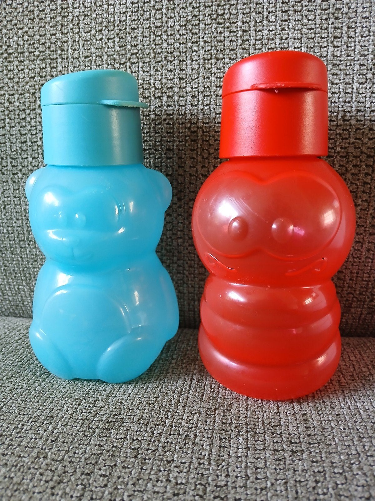 2 tupperware drinkflessen/schoolflessen/waterflessen, Ophalen of Verzenden, Gebruikt, Overige typen