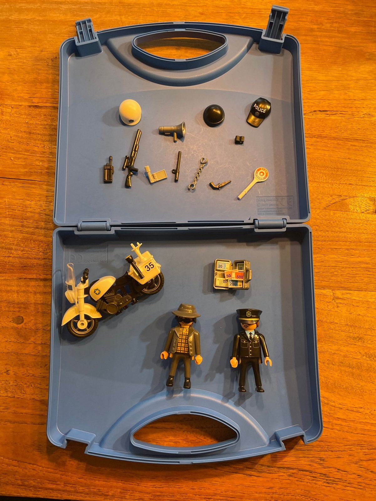 Playmobil Politiekoffer met figuren en accessoires, Ophalen, Gebruikt