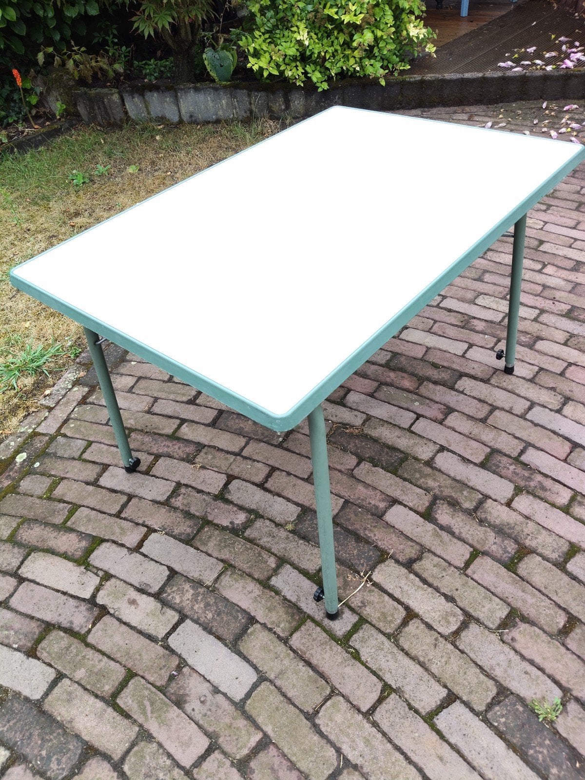 Opvouwbare campingtafel - Rechthoekig, Ophalen, Gebruikt, Rechthoekig, Metaal