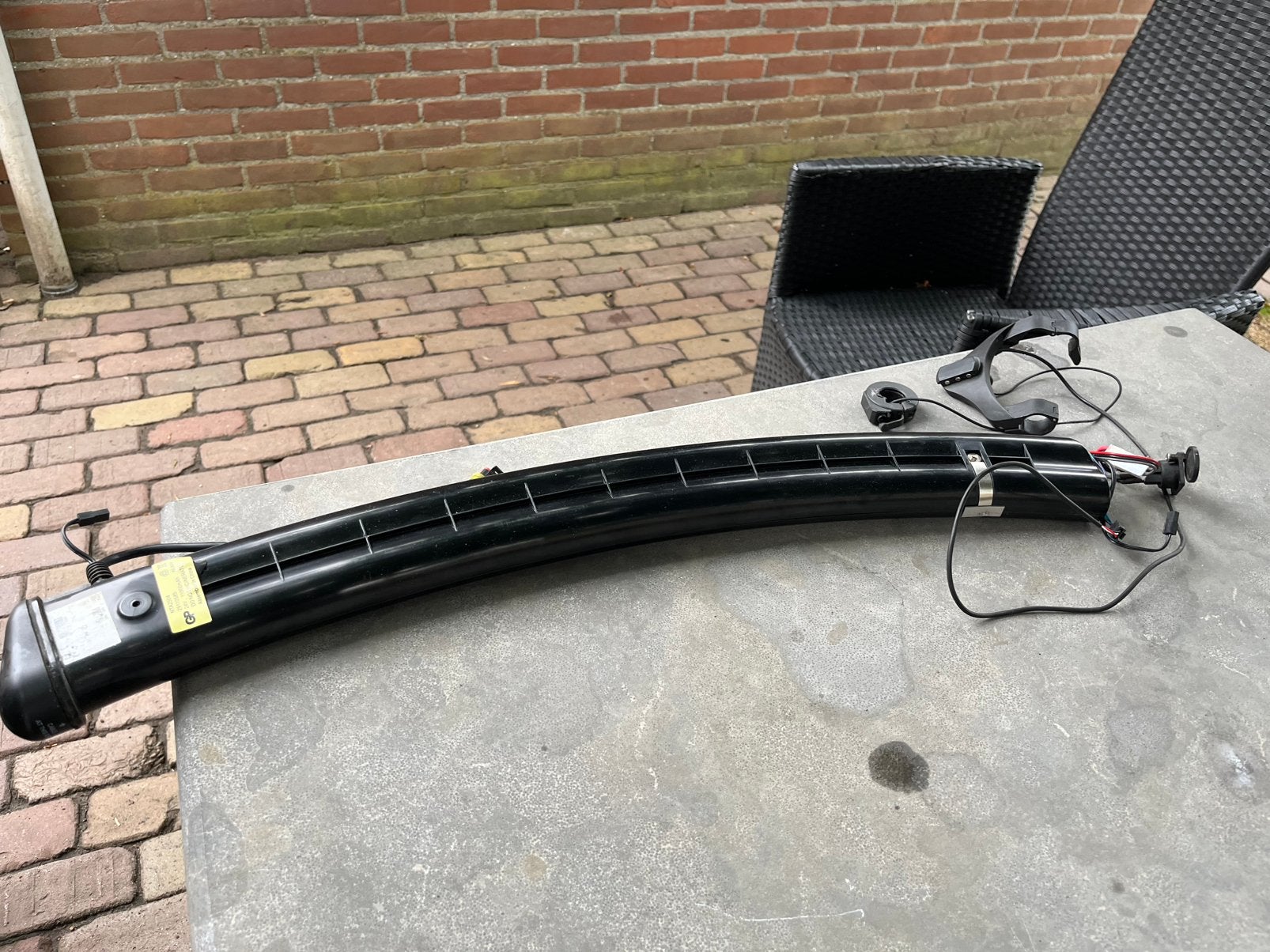 Sparta fiets accu ION GLS, Ophalen, Gebruikt