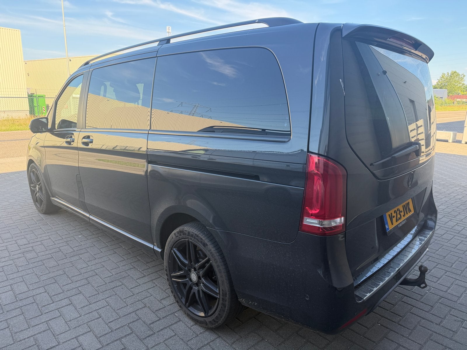 Mercedes-Benz V-klasse V300, 2020 grijs/zwart, topstaat!, Auto's, LED verlichting, Achterwielaandrijving, 2327 kg, 2500 kg