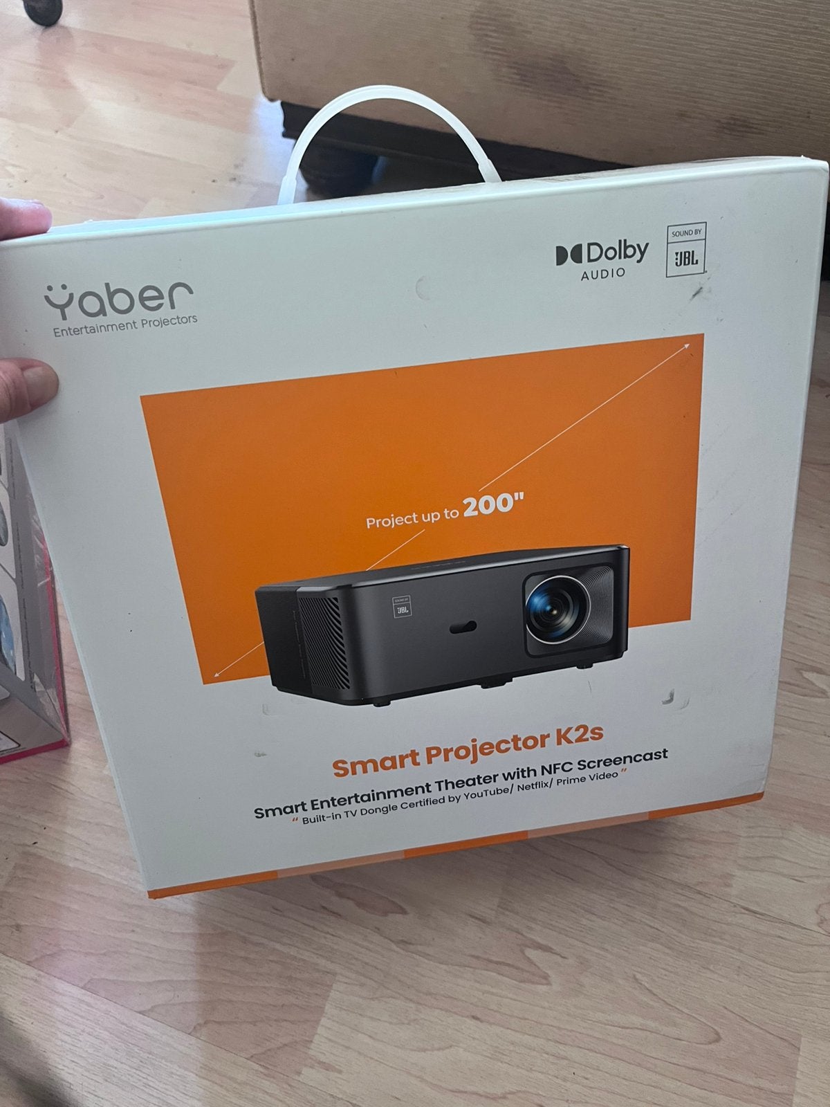 Yaber k2s projector - wegens verhuizing!, Ophalen, Zo goed als nieuw, Full HD (1080)