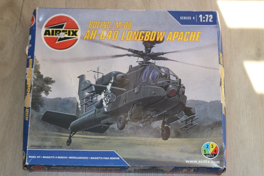 Airfix Boeing AH-64D NL decals Longbow Apache 1:72, Overige merken, 1:72 tot 1:144, Helikopter, Nieuw