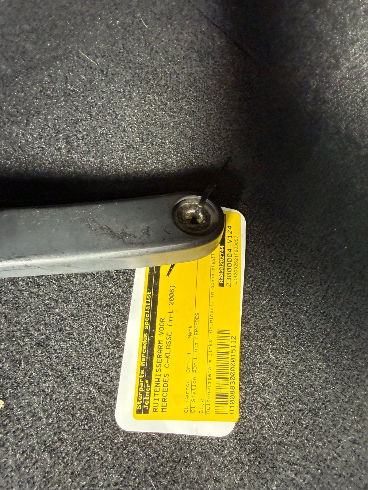 Mercedes C, CLK (W209) Ruitenwisserarm Links, Ophalen of Verzenden, Gebruikt, Mercedes-Benz