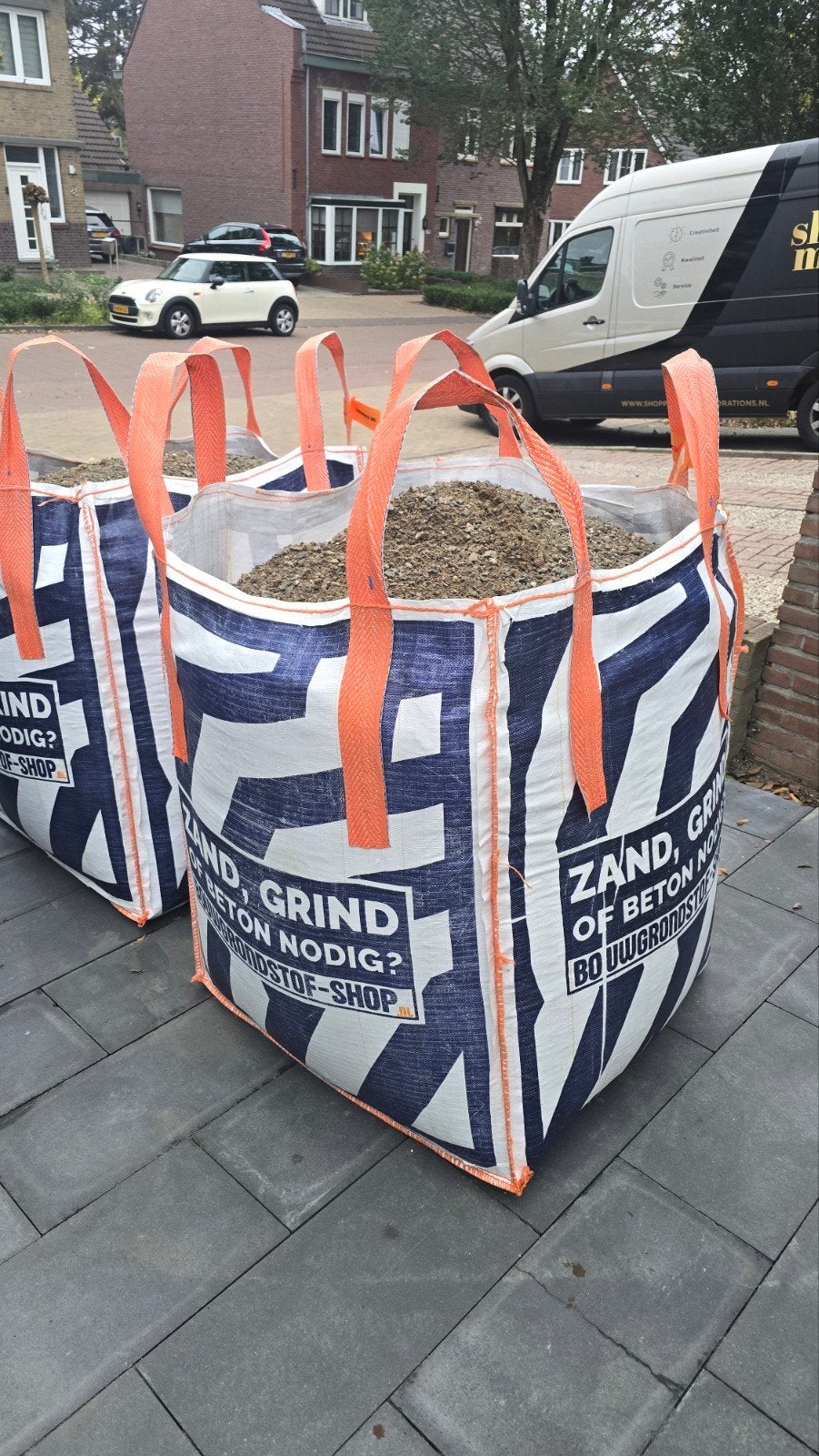 Betonmengsel 2 m³ roond 4 t in big bags, Ophalen, Nieuw, Overige typen