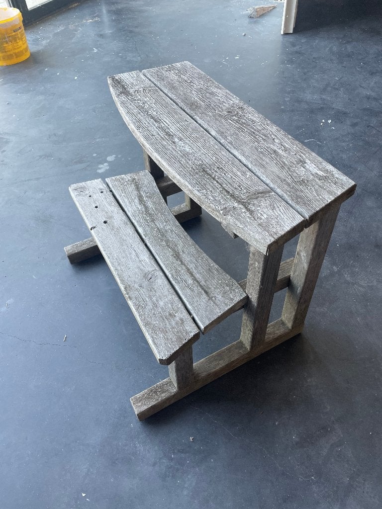Red ceder houten opstapje / trapje, Ophalen, Hout