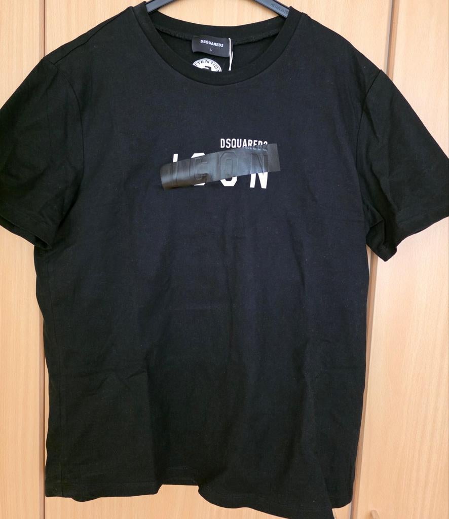 DSQUARED² ICON t-shirt (Kings-day promo)️, Ophalen of Verzenden, Nieuw, Zwart