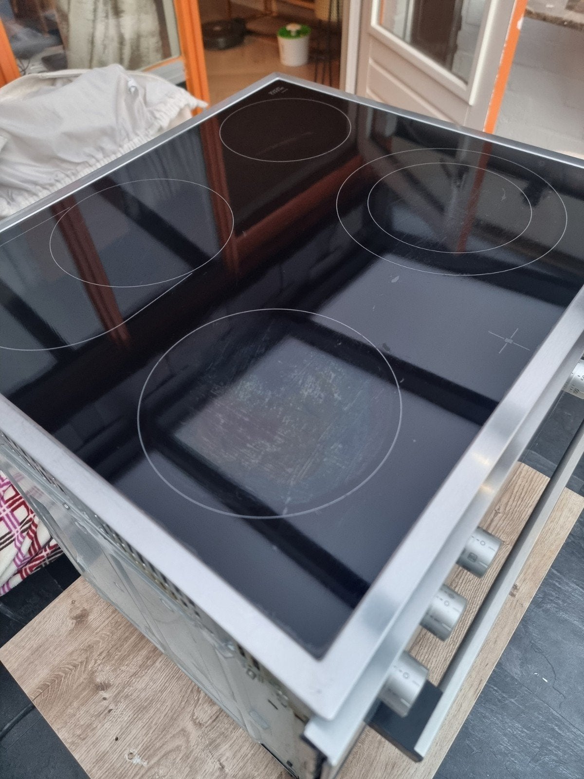 Oven en ceramiek kookplaat Bosch, Ophalen of Verzenden, Gebruikt