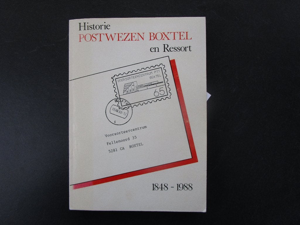 Historie Postwezen Boxtel en ressort 1848-1988, Ophalen of Verzenden, Zo goed als nieuw
