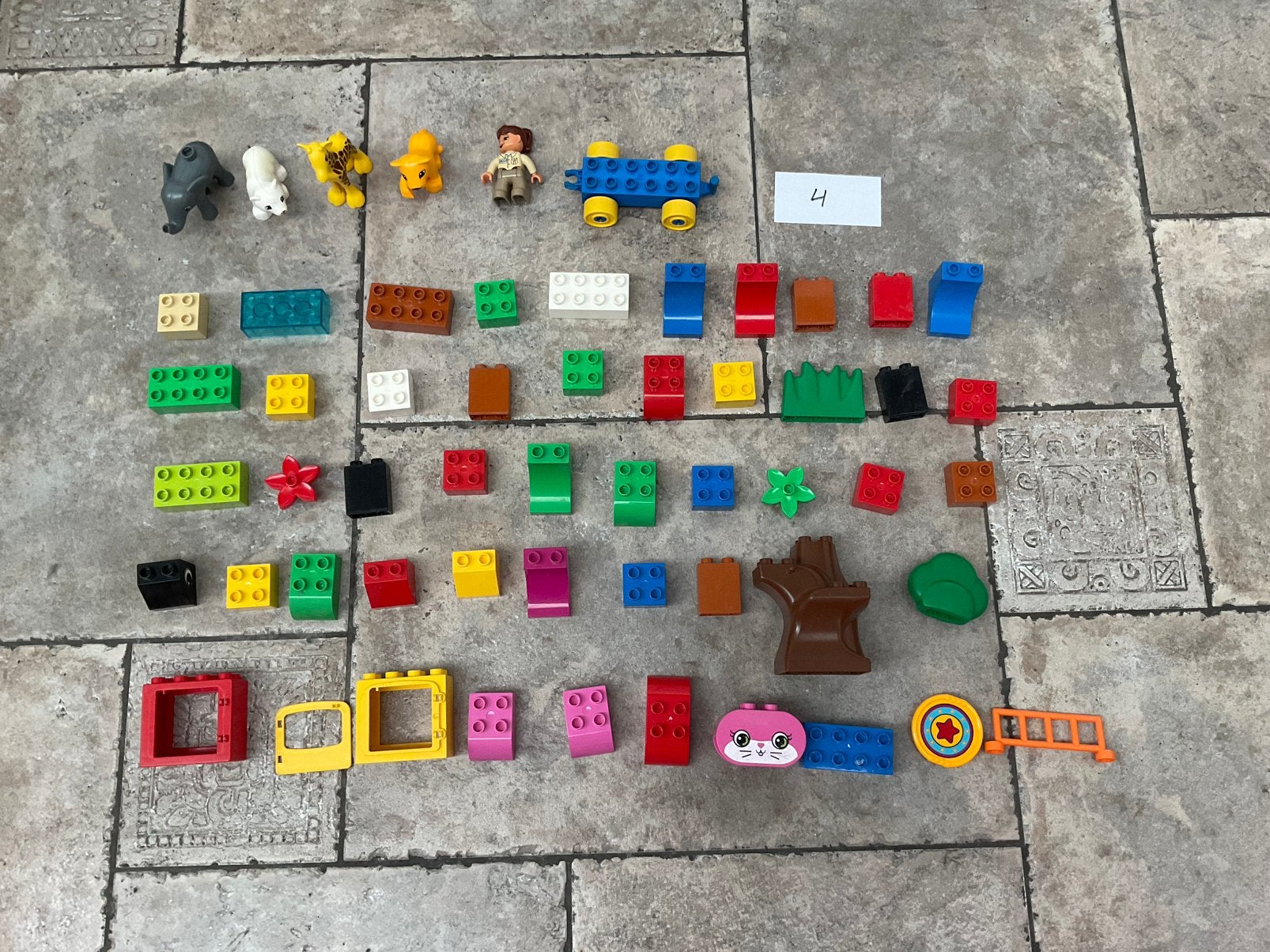 Duplo Blokken 50 stuks (4), Ophalen, Gebruikt, Duplo