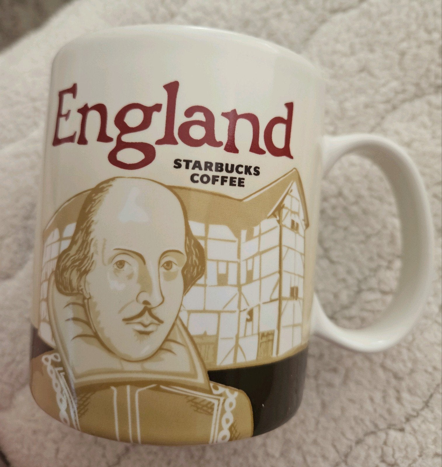 Starbucks Collector Series England Mok - William Shakespeare, Ophalen of Verzenden, Zo goed als nieuw