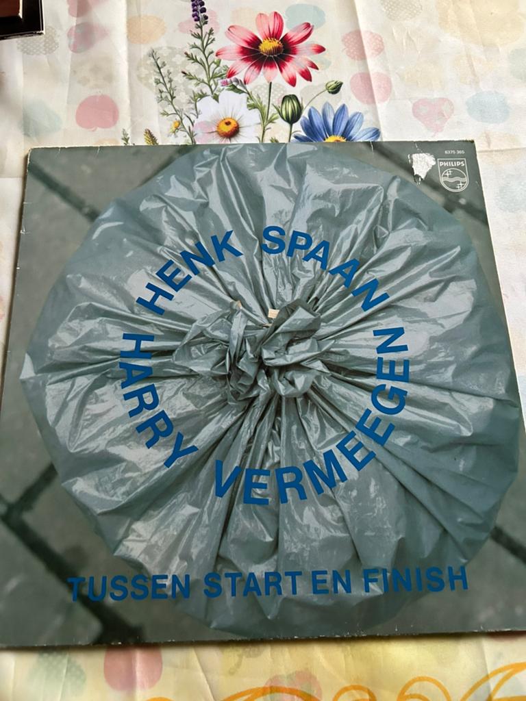 Henk Spaan & Harry Vermeegen - Tussen Start En Finish LP, Cd's en Dvd's, Gebruikt, 1980 - 1989, Ophalen of Verzenden, Pop
